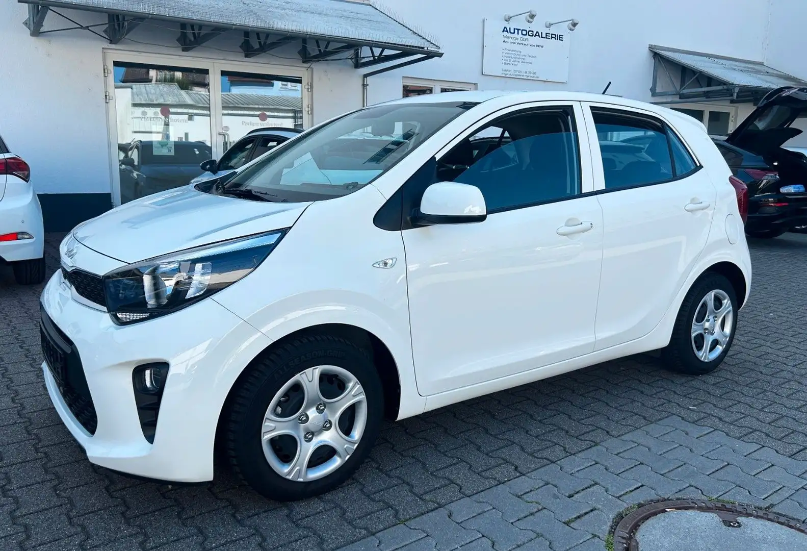 Kia Picanto Edition 7 GARANTIE/1HALTER/SHZ Blanc - 1