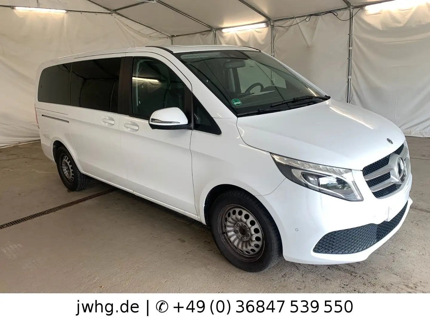 Mercedes-Benz V 220 V220 Lang Facelift ILS Navi Distr Kam StndHz DAB Weiß - 2