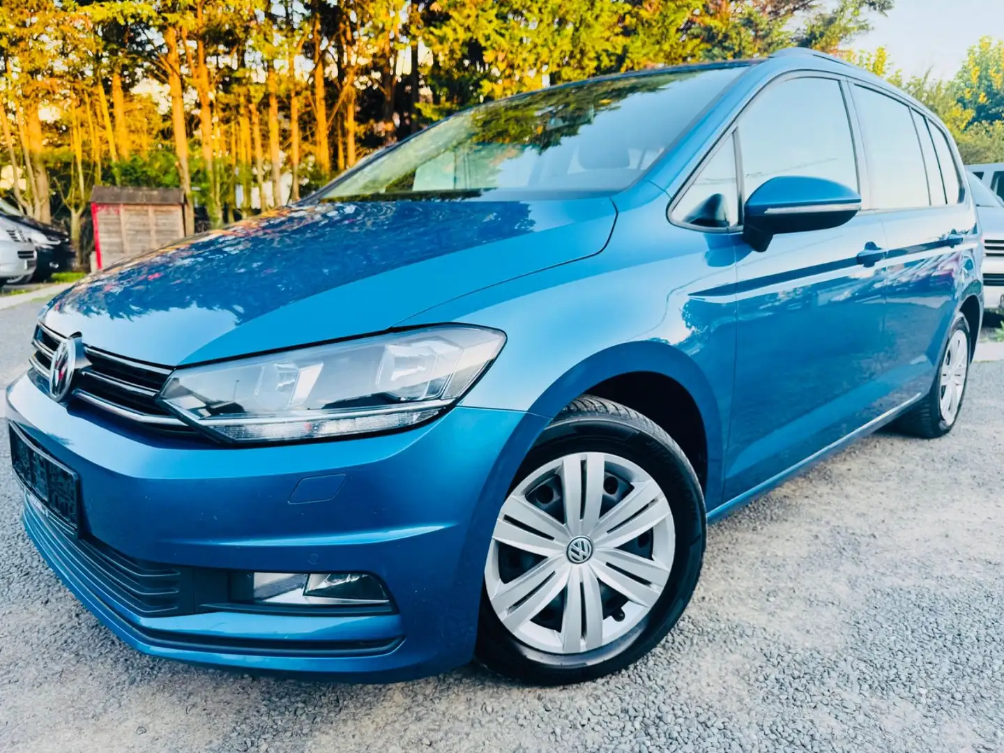 Volkswagen Touran BMT/7-Sitze/SHZ/PDC/Scheckheft Bleu - 1