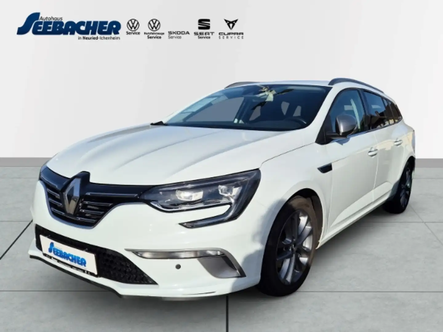 Renault Megane IV Grandtour *GT-Line* 1.3 TCe *DSG*LED*Navi*ACC* Blanc - 1