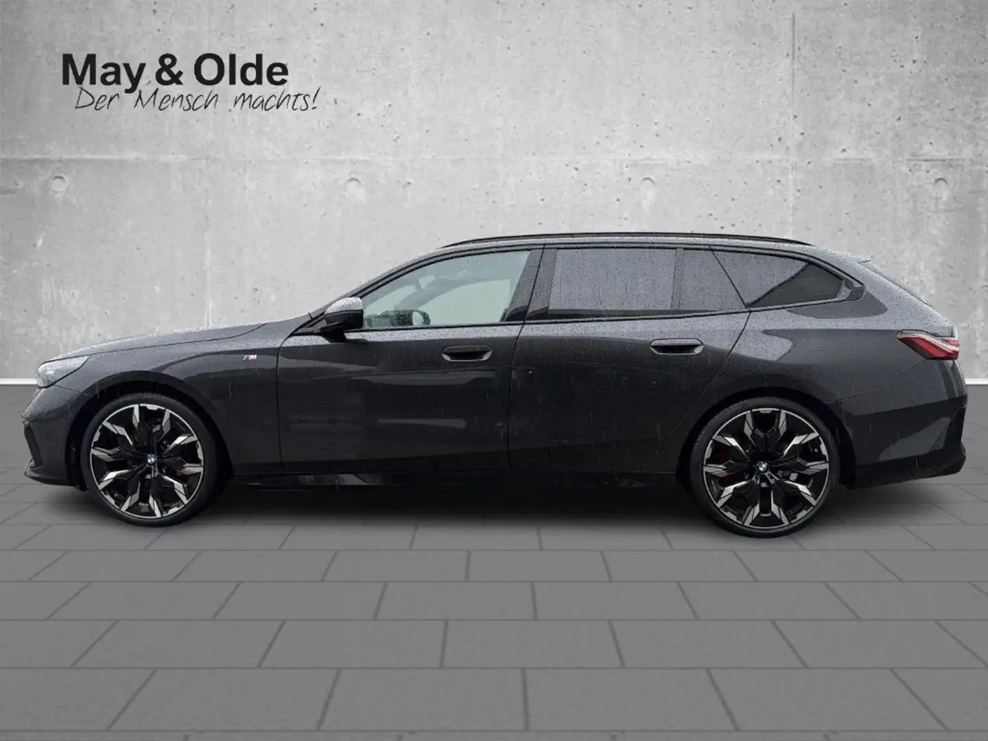 BMW 520 i Touring M Sport LED Navi AHK ACC Pano H/K Grau - 2