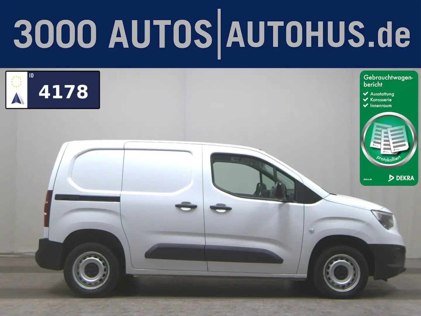 Opel Combo Cargo 1.5 D Kasten Klima Tempomat PDC Weiß - 1