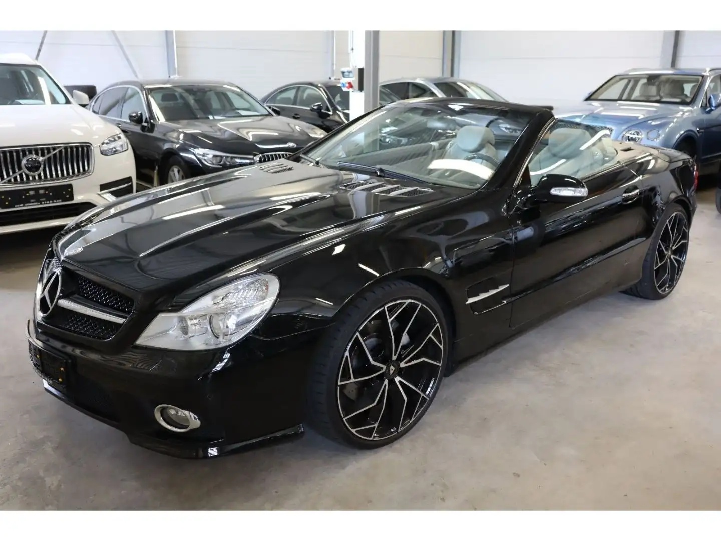Mercedes-Benz SL 500 Roadster V8 GRA Leder Navi Xenon 20LM Schwarz - 1