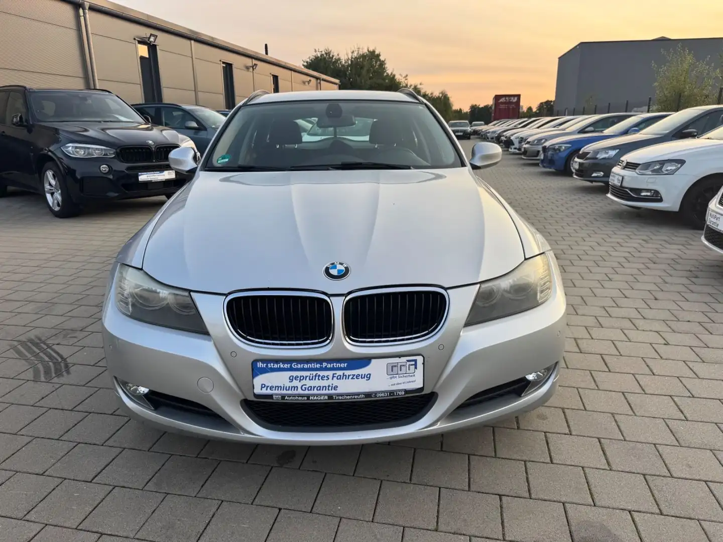 BMW 318 Baureihe 3 Touring 318d Silber - 2