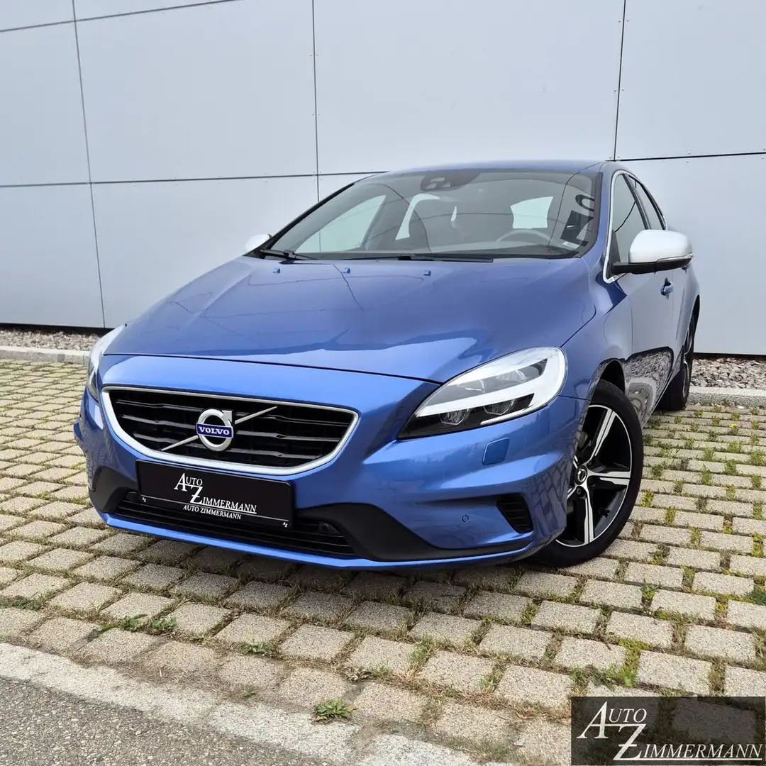 Volvo V40 R-Design Navi*Alcantara*Kamera*ACC*LED*Alu Blau - 1