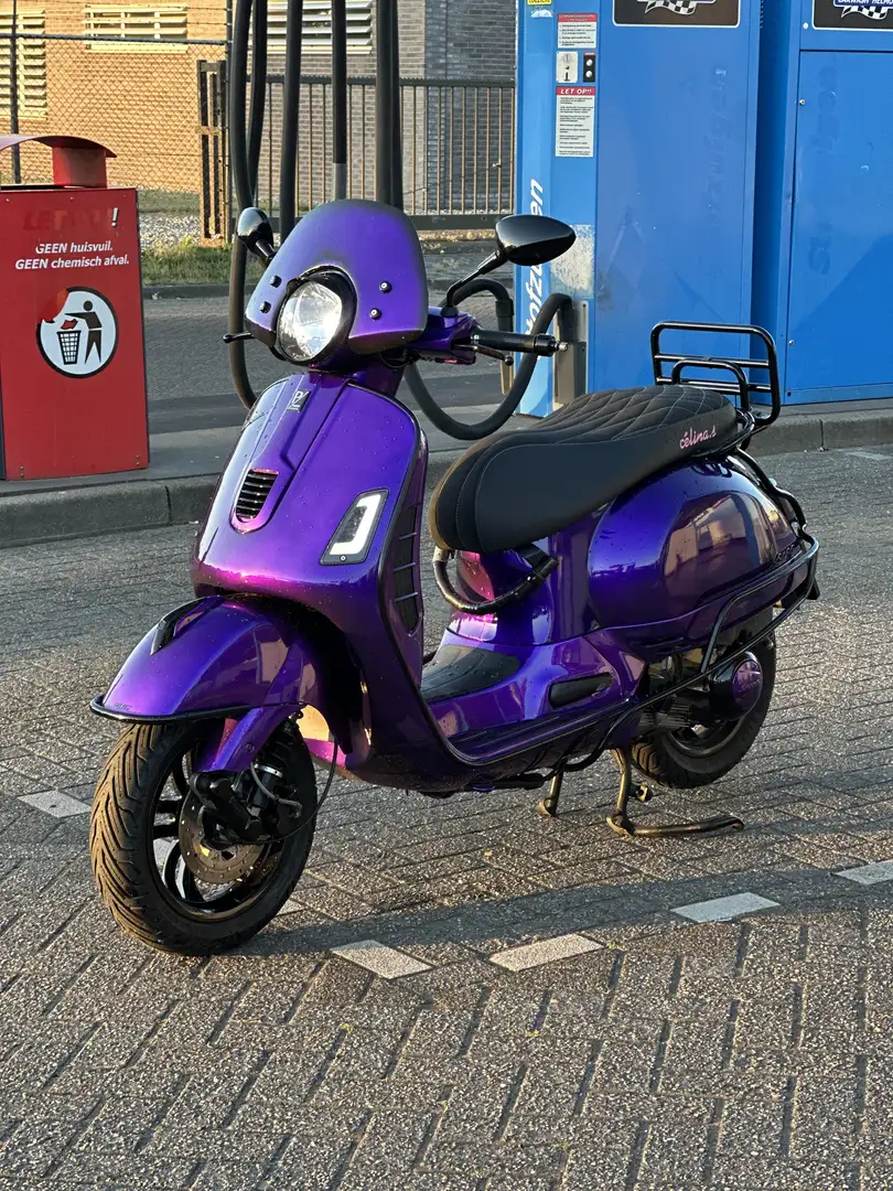 Piaggio GTS 300 vespa gts 300 super sport Paars - 1