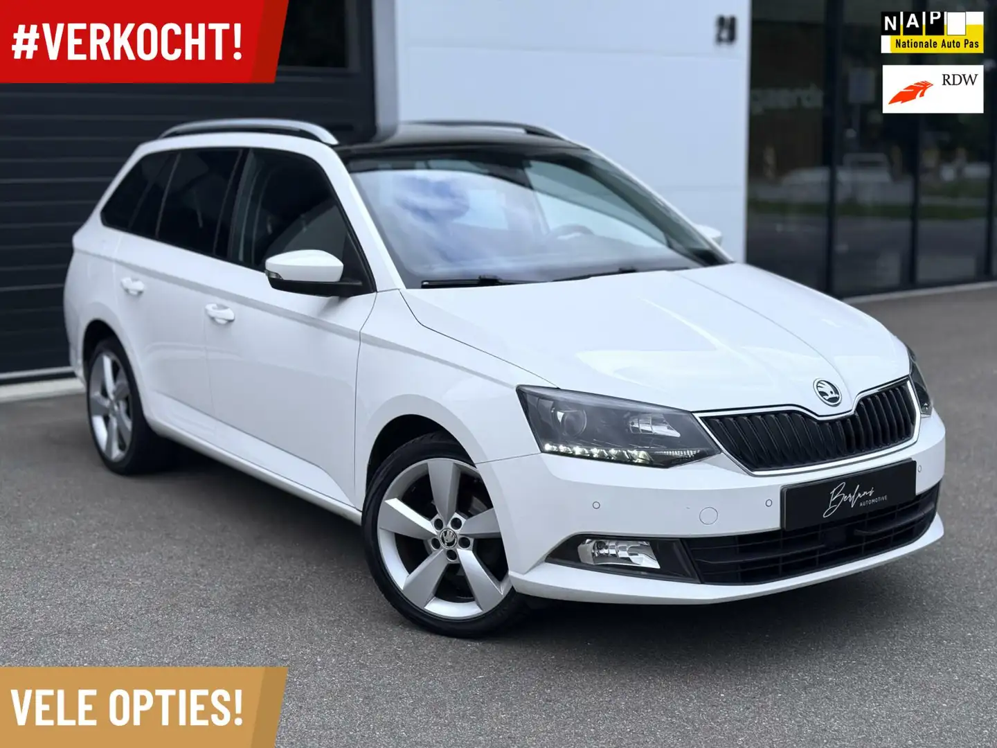 Skoda Fabia Combi 1.2 TSI First Edition VOL! Pano|Stoelverw Wit - 1