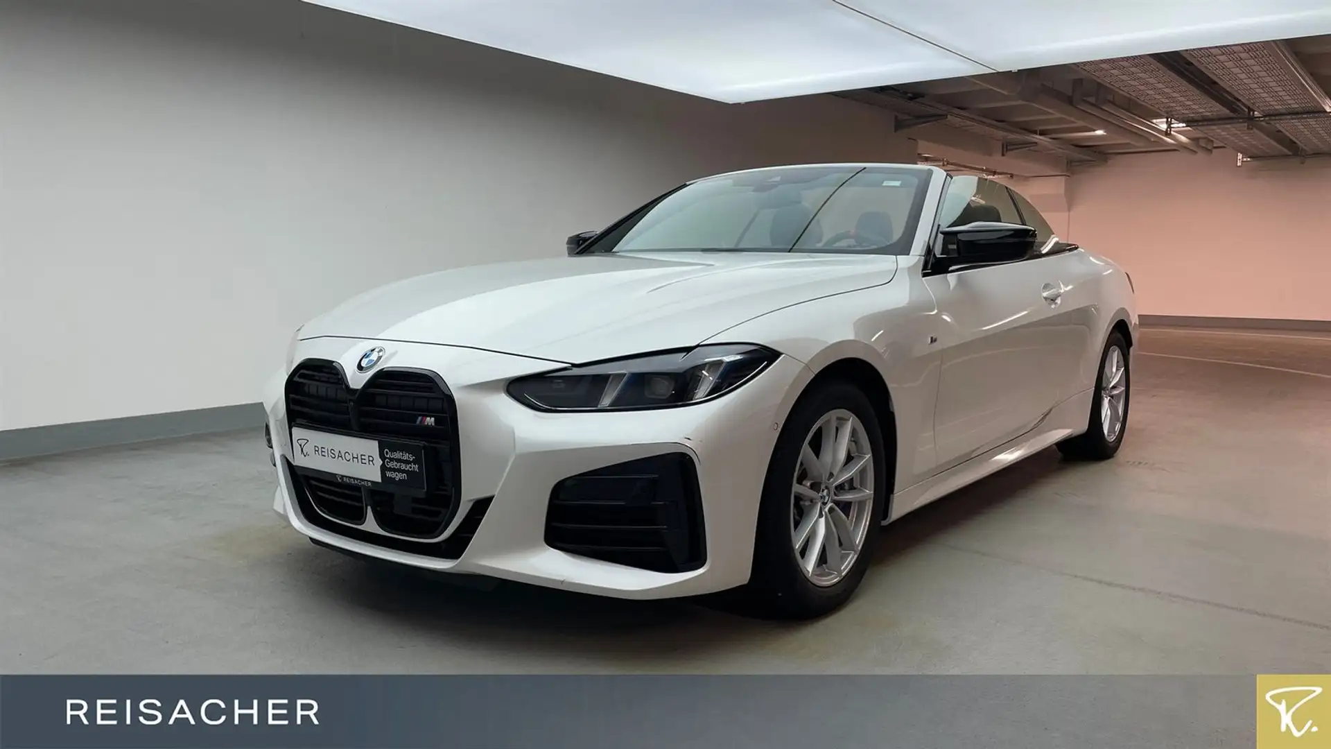 BMW M440i A xDrive Cabrio LCProf,ad.LED,360°,STH Weiß - 1