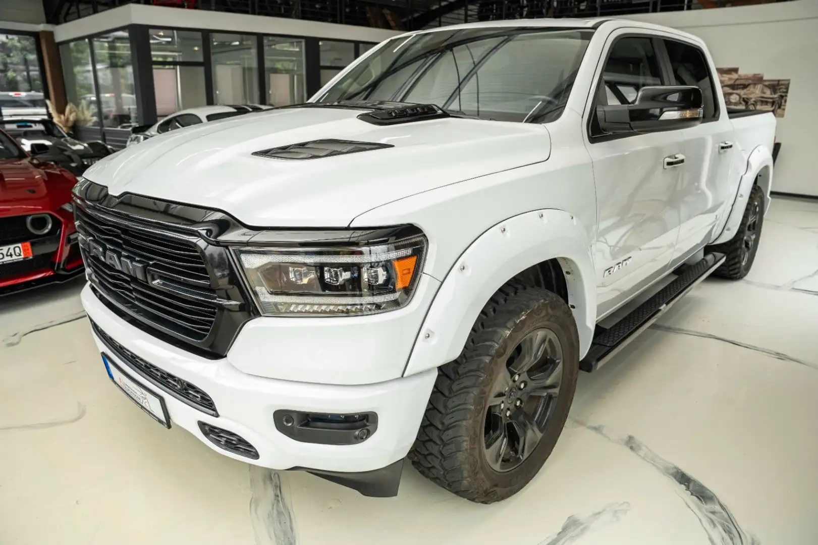 Dodge RAM 5,7 Hemi LARAMIE LPG BRC GAS PANO/LED/KAMERA Weiß - 1