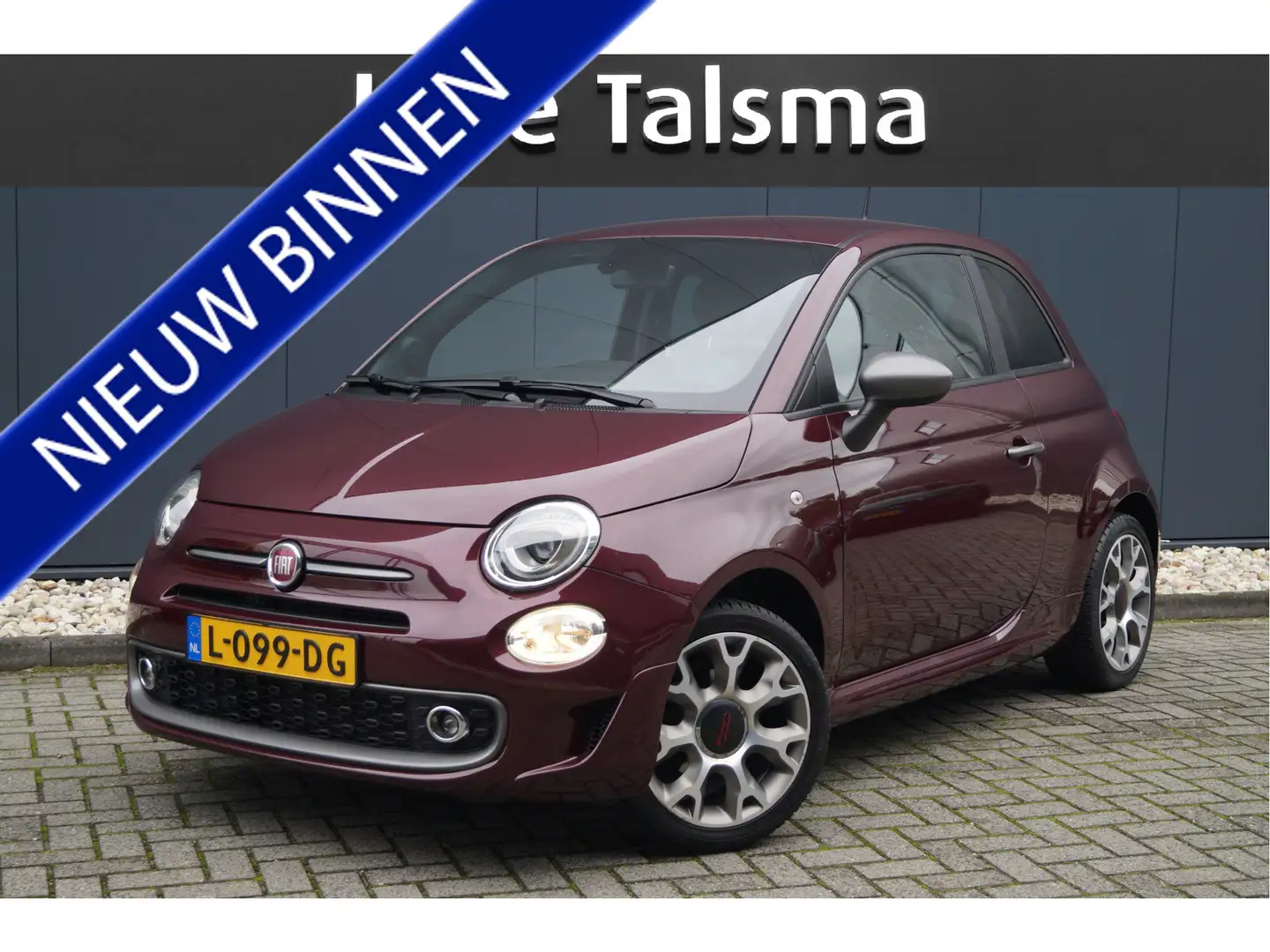 Fiat 500 1.2 S | Climate Control | Cruise | 16" Lichtmetal Paars - 1