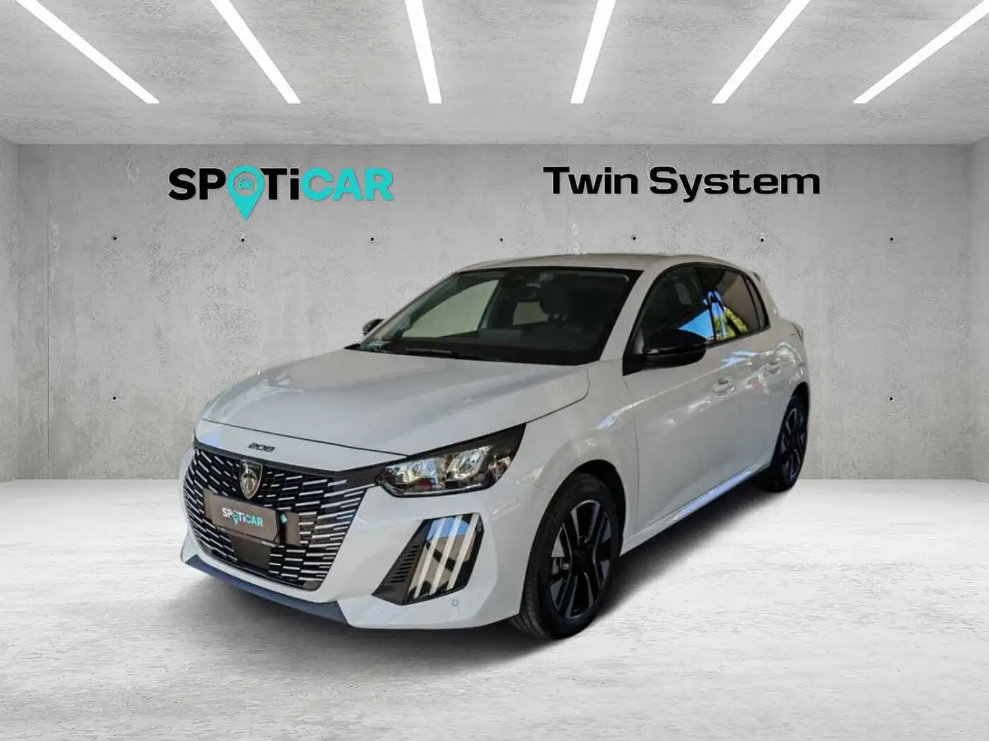 Peugeot 208 2ª serie Hybrid 136 e-DCS6 Allure Bianco - 1
