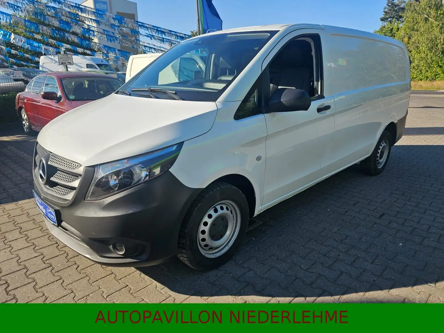 Mercedes-Benz Vito*Lang*116*Klima*Leder*3-Sitze*Navi*AHK*TPM* Weiß - 2