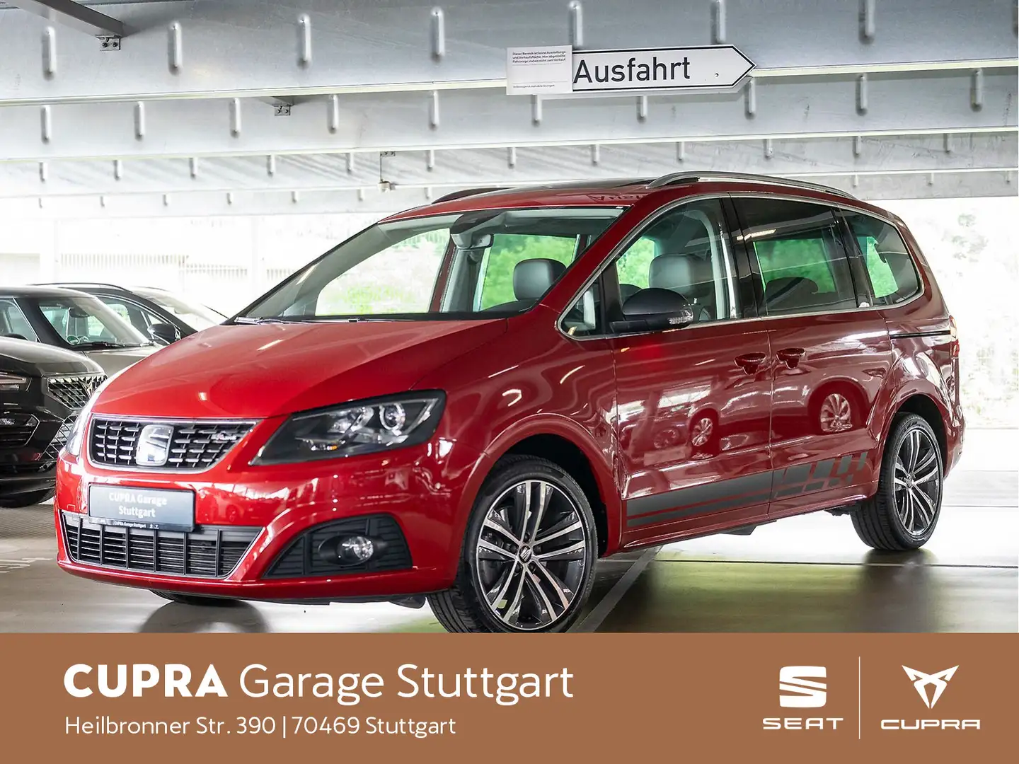 SEAT Alhambra FR-Line 2.0 TDI DSG 130 kW Rot - 2