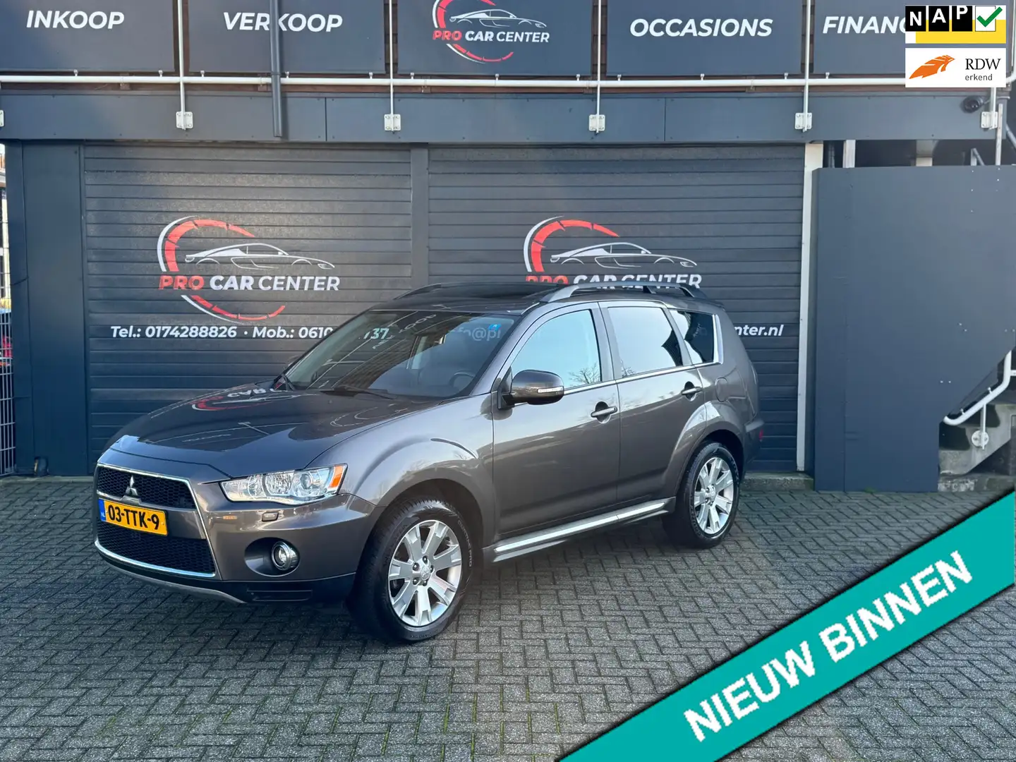 Mitsubishi Outlander 2.0 Edition Two DAK|AUT|CLIMATE|CRUISE|CAM|PDC|STO Brun - 1