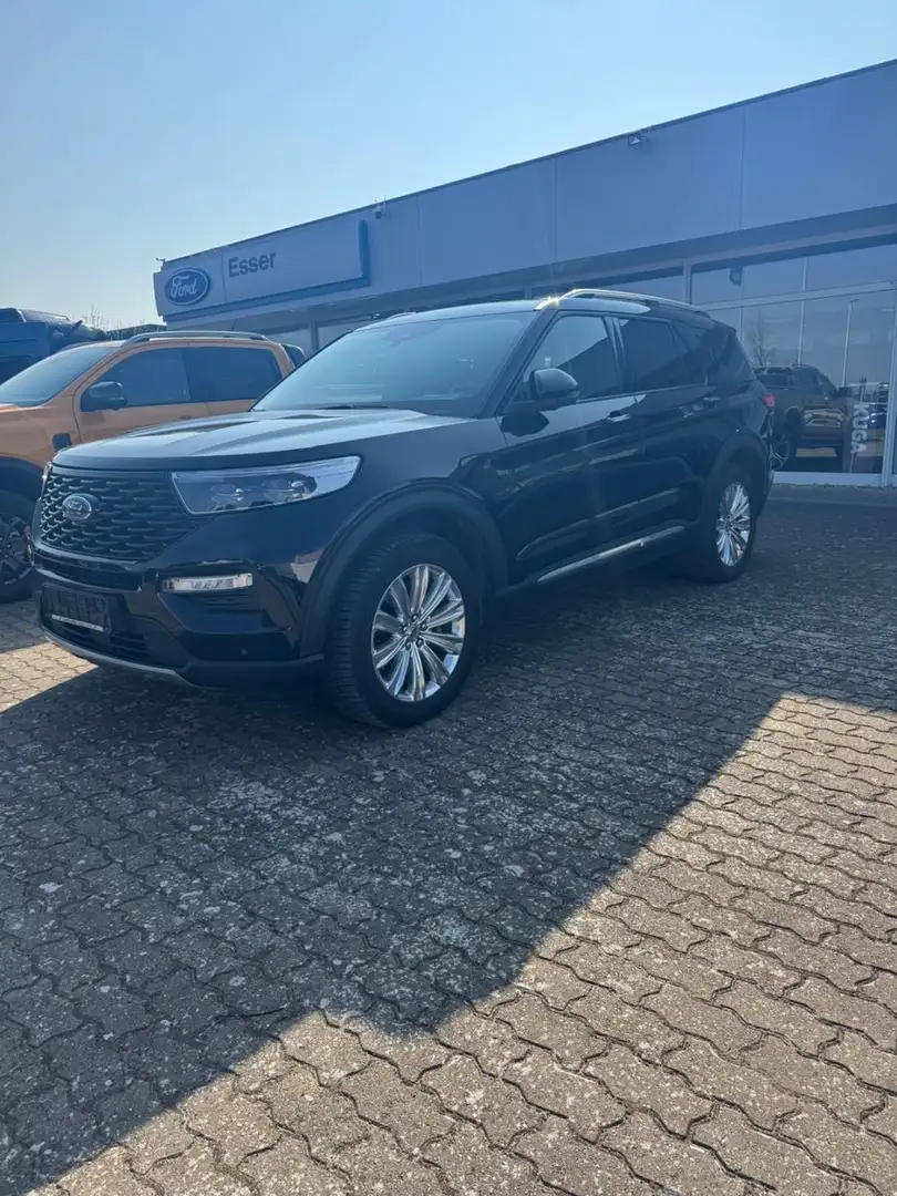 Ford Explorer Platinum Plug-in-Hybrid 4x4 Schwarz - 1