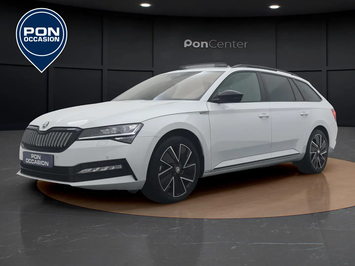 Skoda Superb Combi 1.4 TSI iV Sportline Business | Pano dak | S Wit - 1