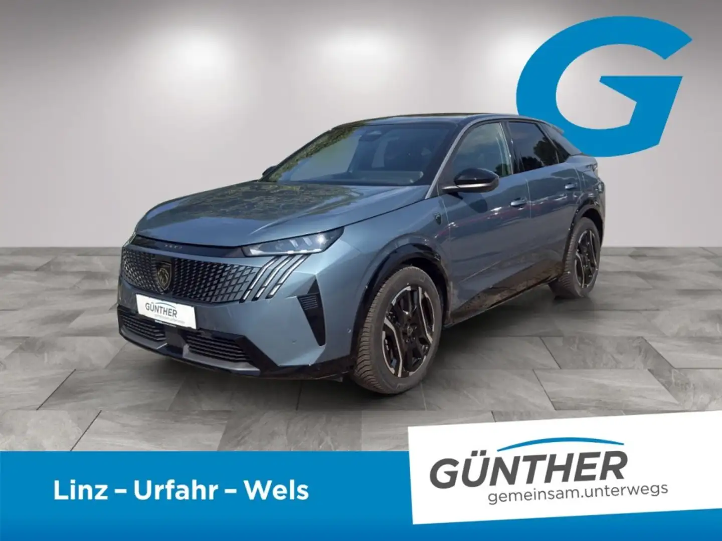 Peugeot 3008 E-3008 GT Elektromotor 210 (Batterie 73 kWh) Blau - 1