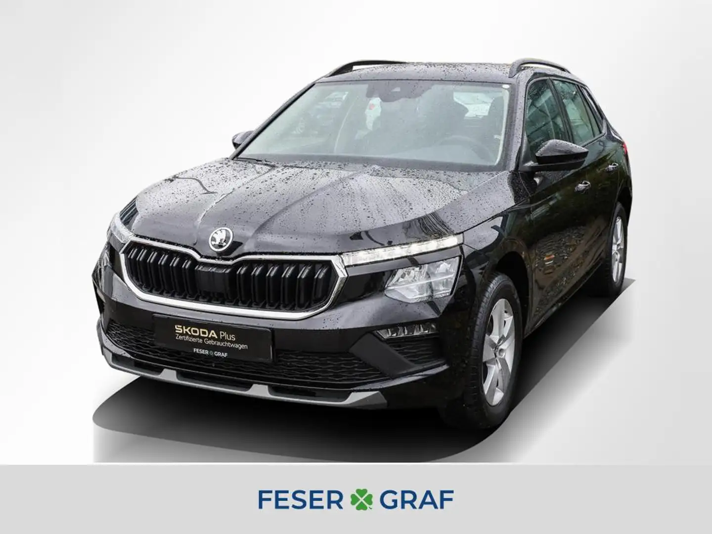 Skoda Kamiq 1.0 TSI Selection ACC Alu 16" CarPlay LED Schwarz - 1