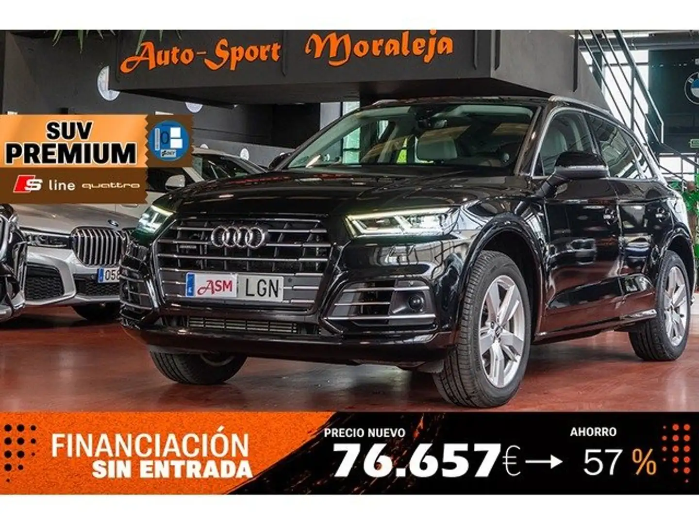 Audi Q5 55 TFSIe S line quattro-ultra S tronic Negro - 1
