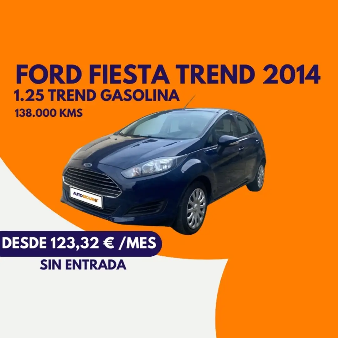 Ford Fiesta 1.25 Trend Albastru - 1