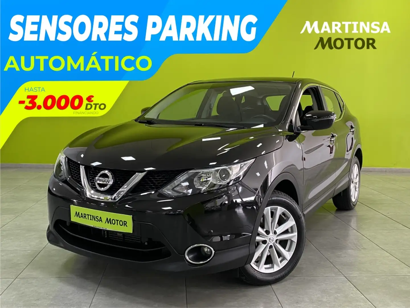 Nissan Qashqai 1.6dCi Acenta 4x2 Negro - 1