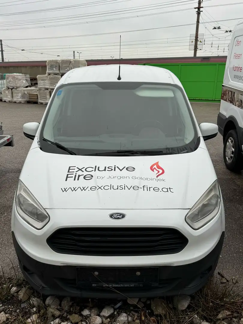 Ford Courier Trend 55KW  1. BESITZ Белый - 1