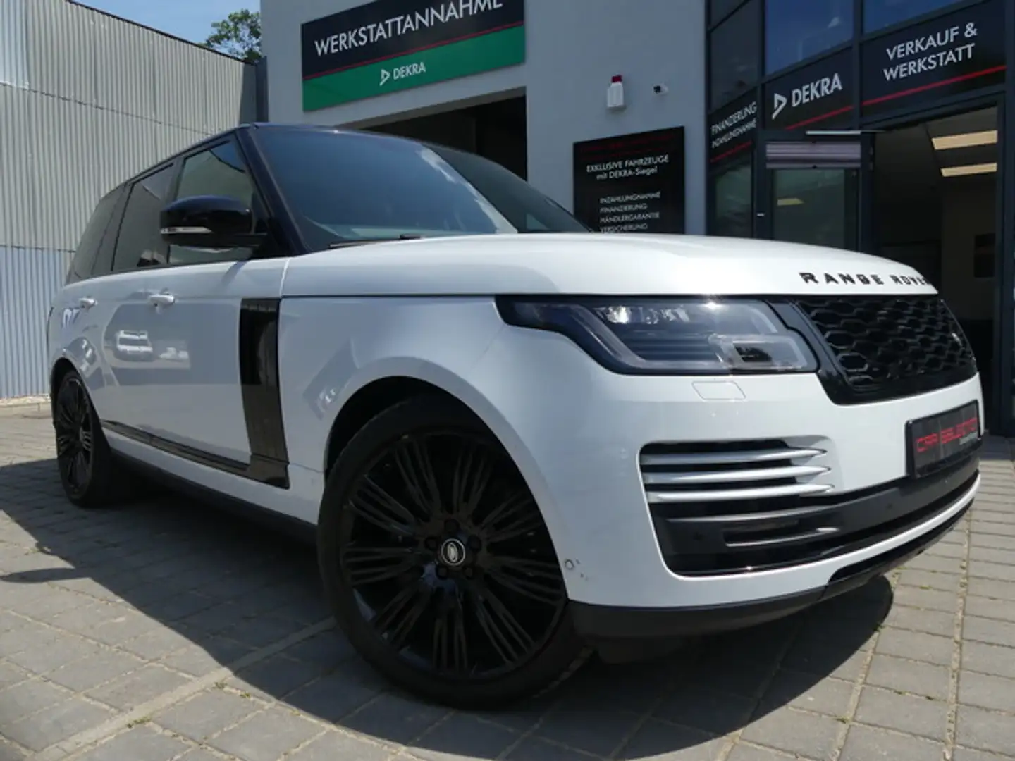 Land Rover Range Rover D350 Vogue MATRIX/PANO/AHK/STHZ Weiß - 1
