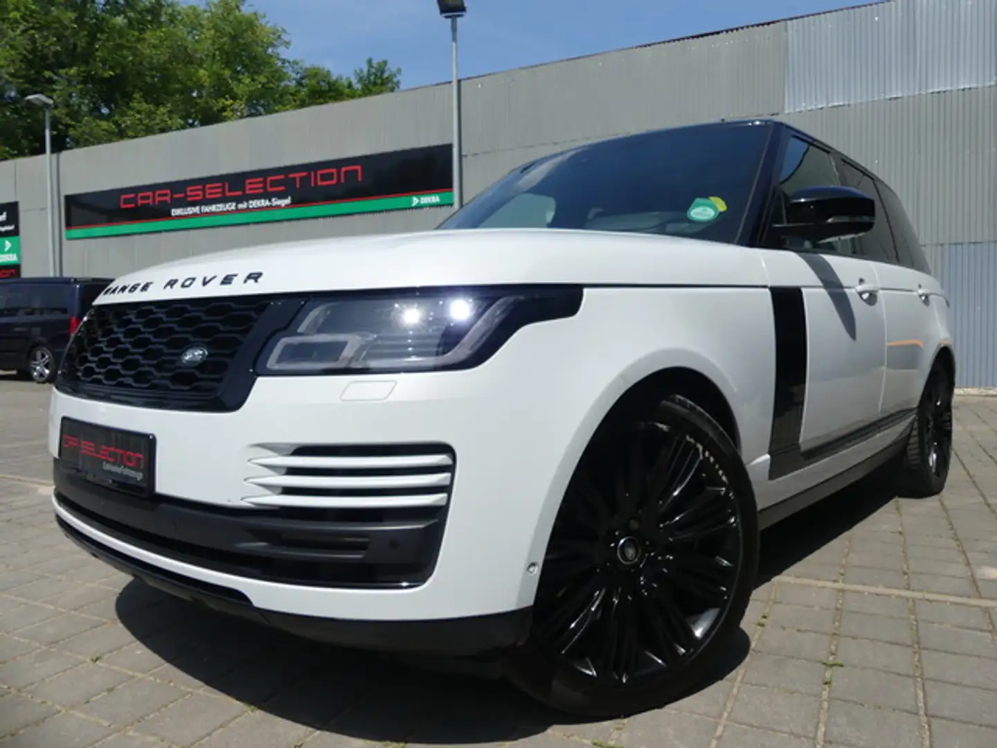 Land Rover Range Rover D350 Vogue MATRIX/PANO/AHK/STHZ Weiß - 2