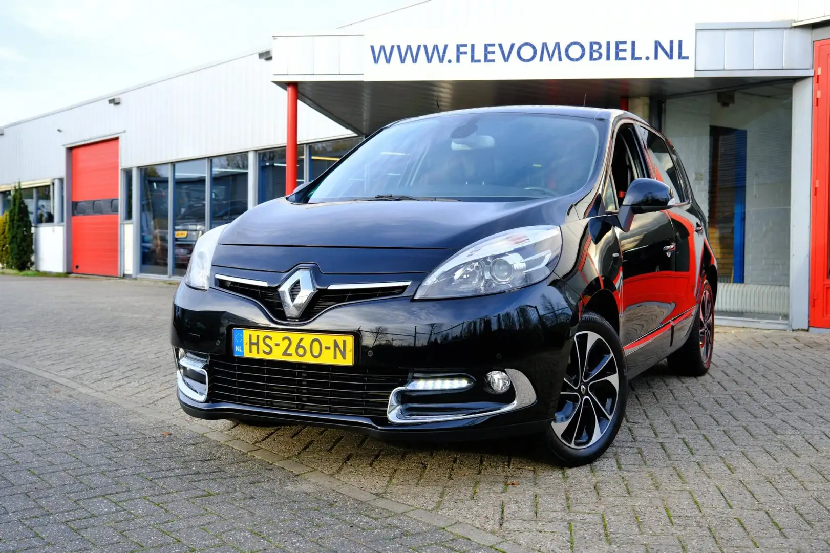 Renault Scenic 1.2 TCe Bose Half Leder-Alcantara|Clima|R-Link|Cru Zwart - 1