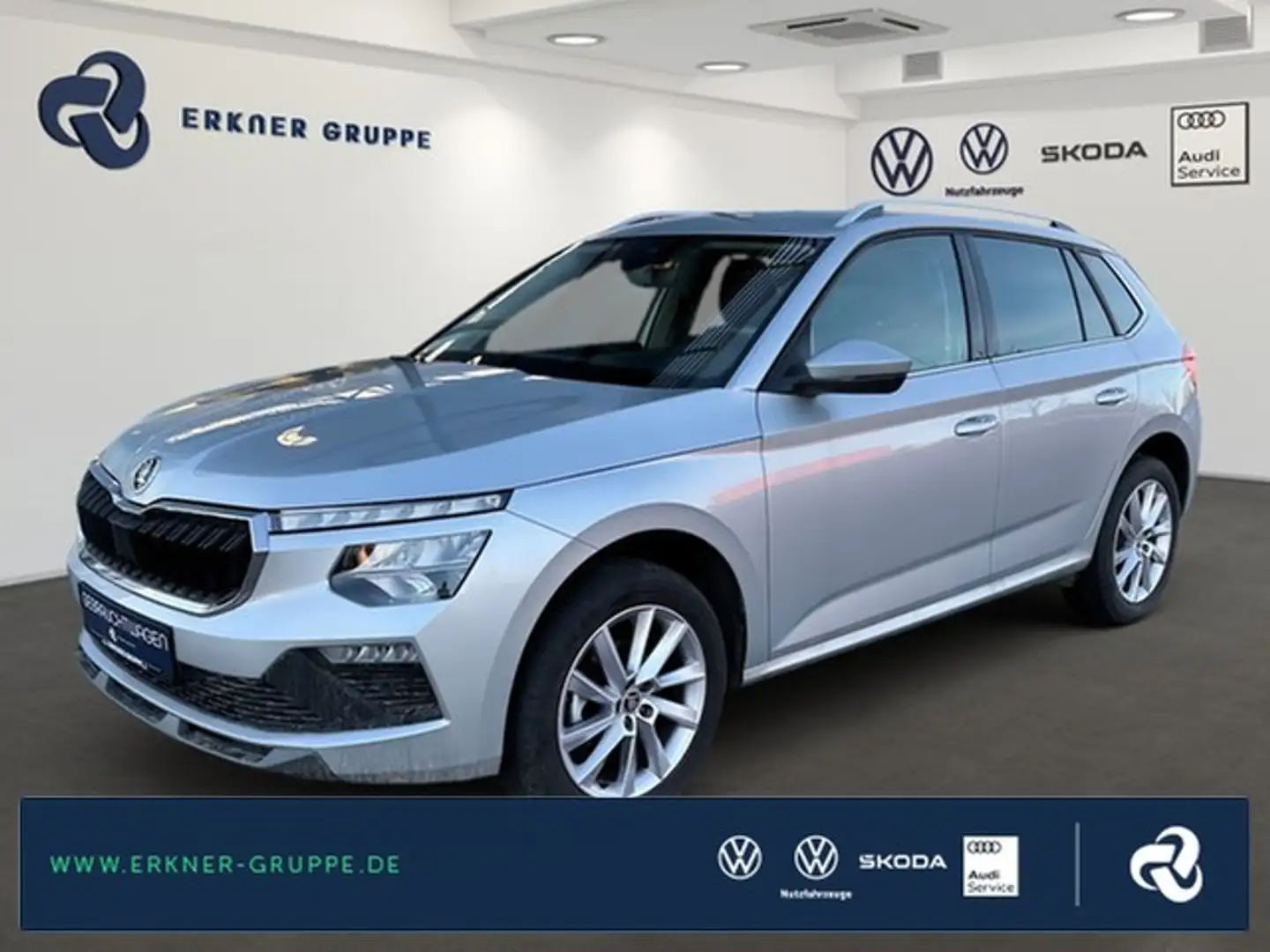 Skoda Kamiq 1.0TSI DSG Selection LED+KAM+TEMPO+SITZHZ+EPH+++ Grau - 1
