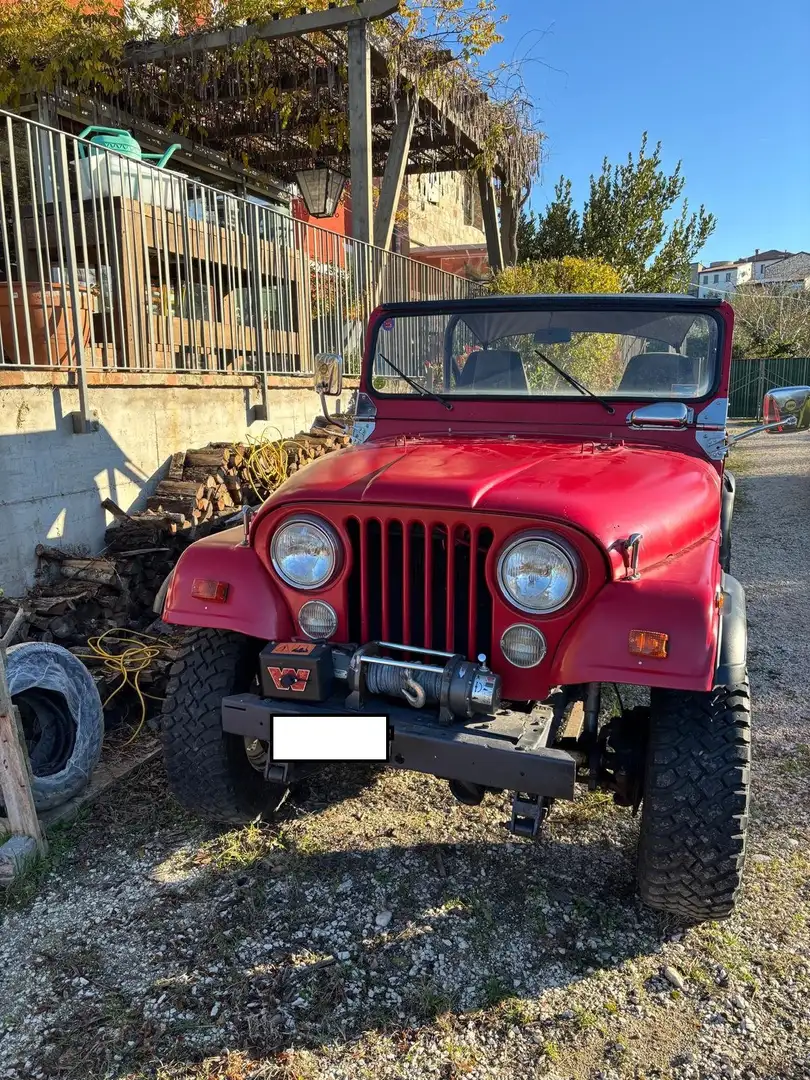 Jeep CJ-5 Roşu - 1