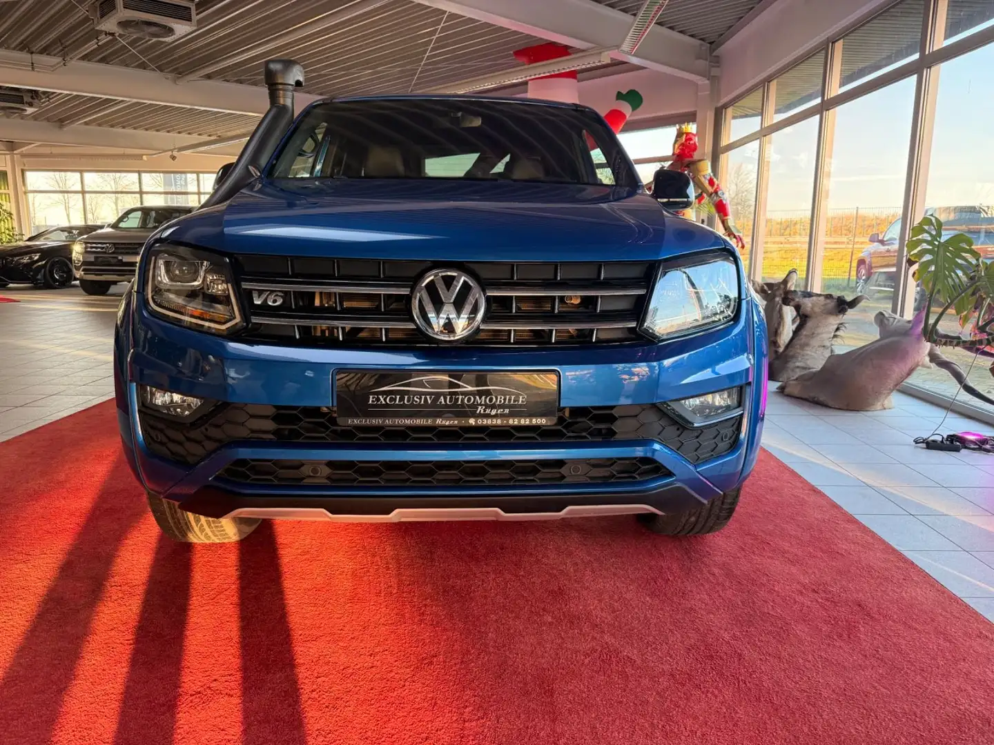 Volkswagen Amarok Aventura Standheizung Diffsperre 20" Mwst Blau - 2