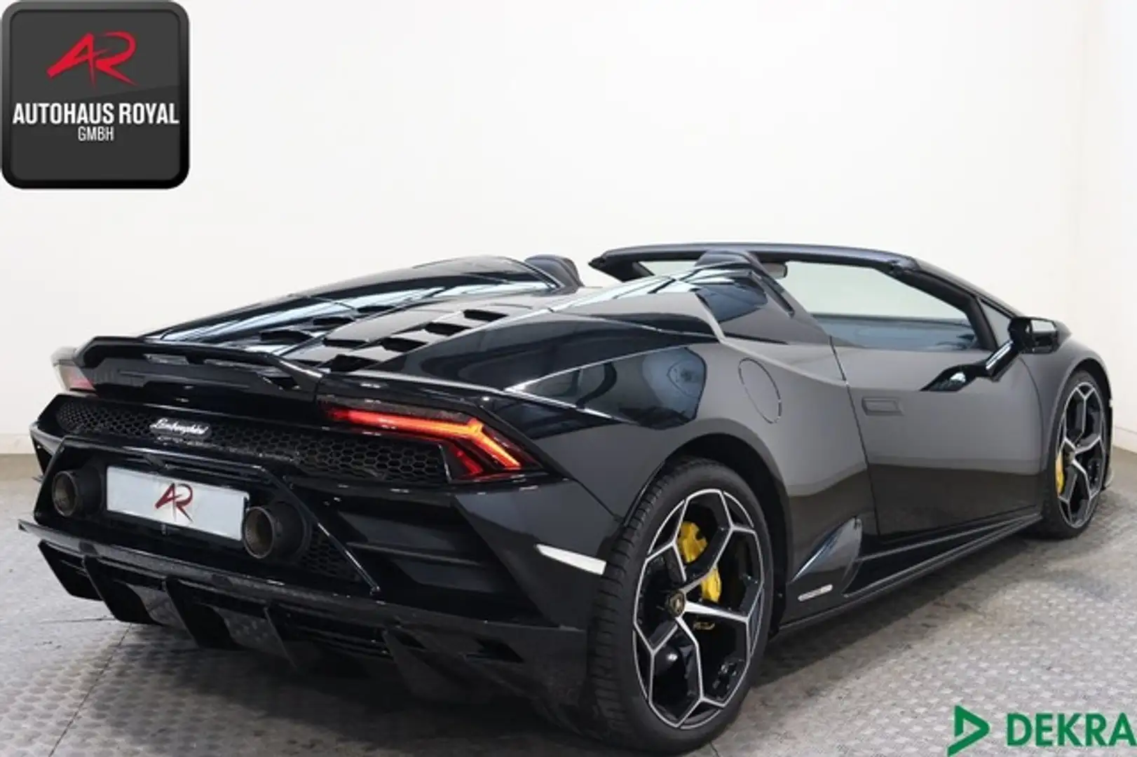 Lamborghini Huracán Huracan EVO Spyder LIFT,NAVI,KAMERA,1.HAND,SH Fekete - 2