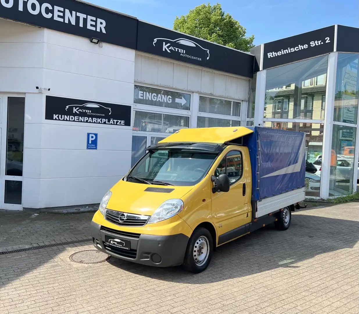Opel Vivaro 2,0 CDTI Tiefpritsche+Plane Klima HU neu Jaune - 1