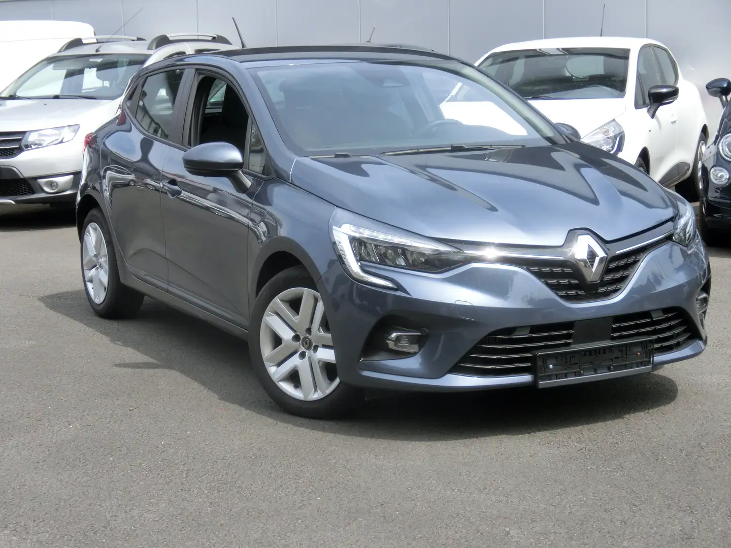 Renault Clio V 1.0 Business Ed./Navi,Tel,SHZ,PDC, Heckschaden Blau - 1