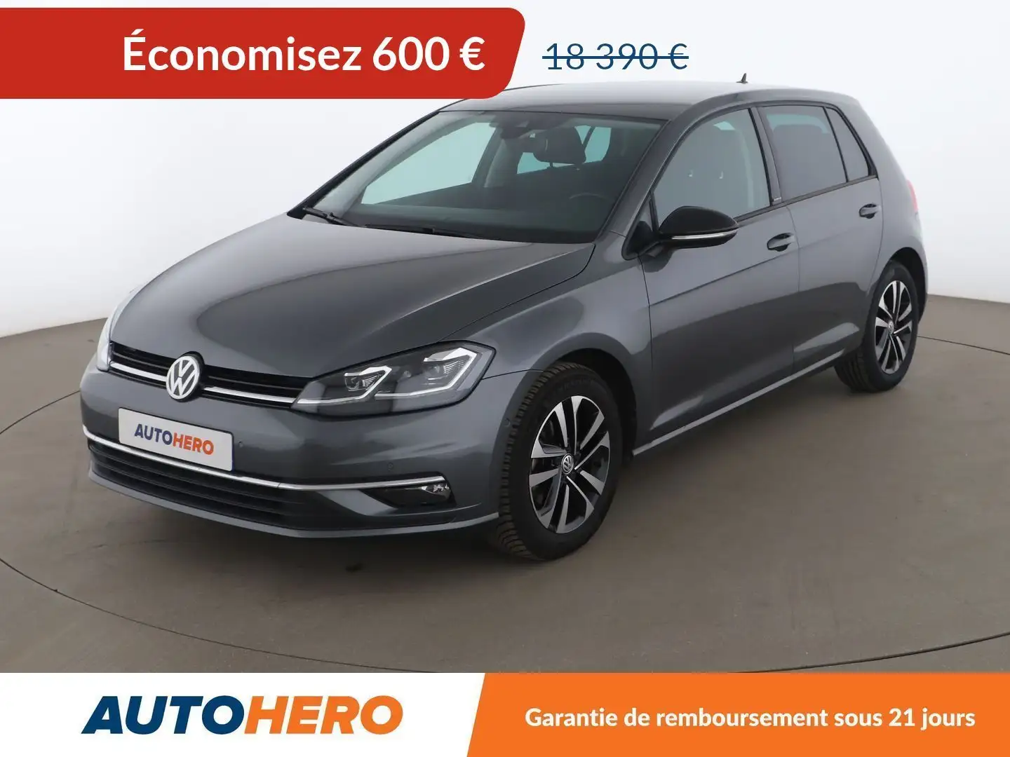 Volkswagen Golf 1.5 TSI EVO IQ.Drive DSG7 Gris - 1