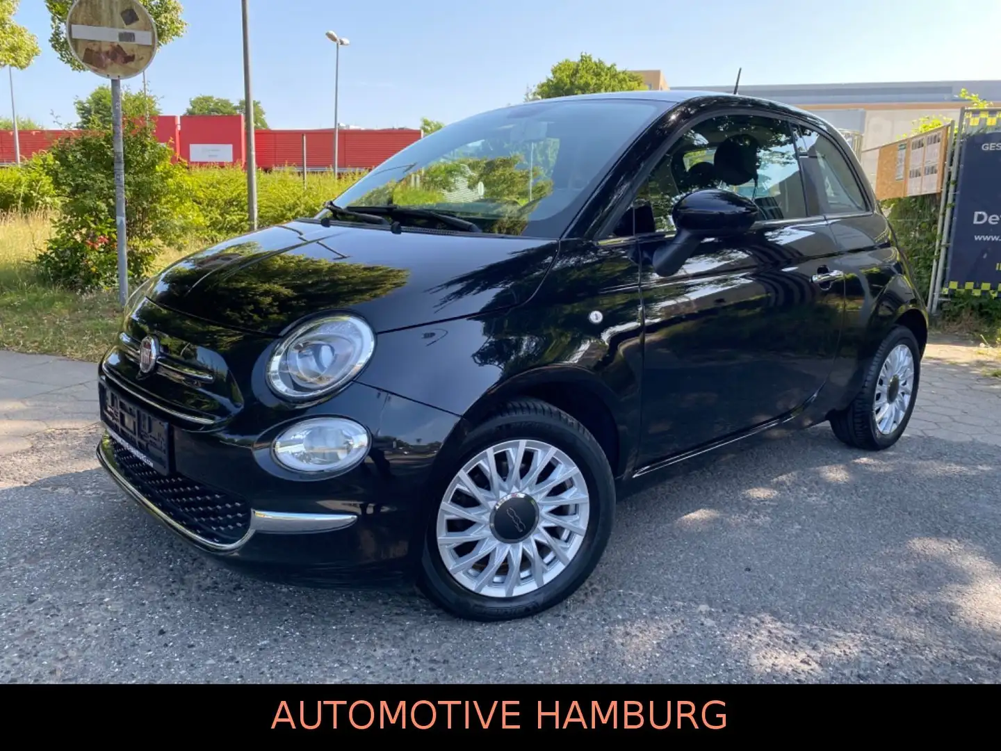 Fiat 500 Automatik*Klima*Panorama*City*PDC*1.Hand Noir - 1