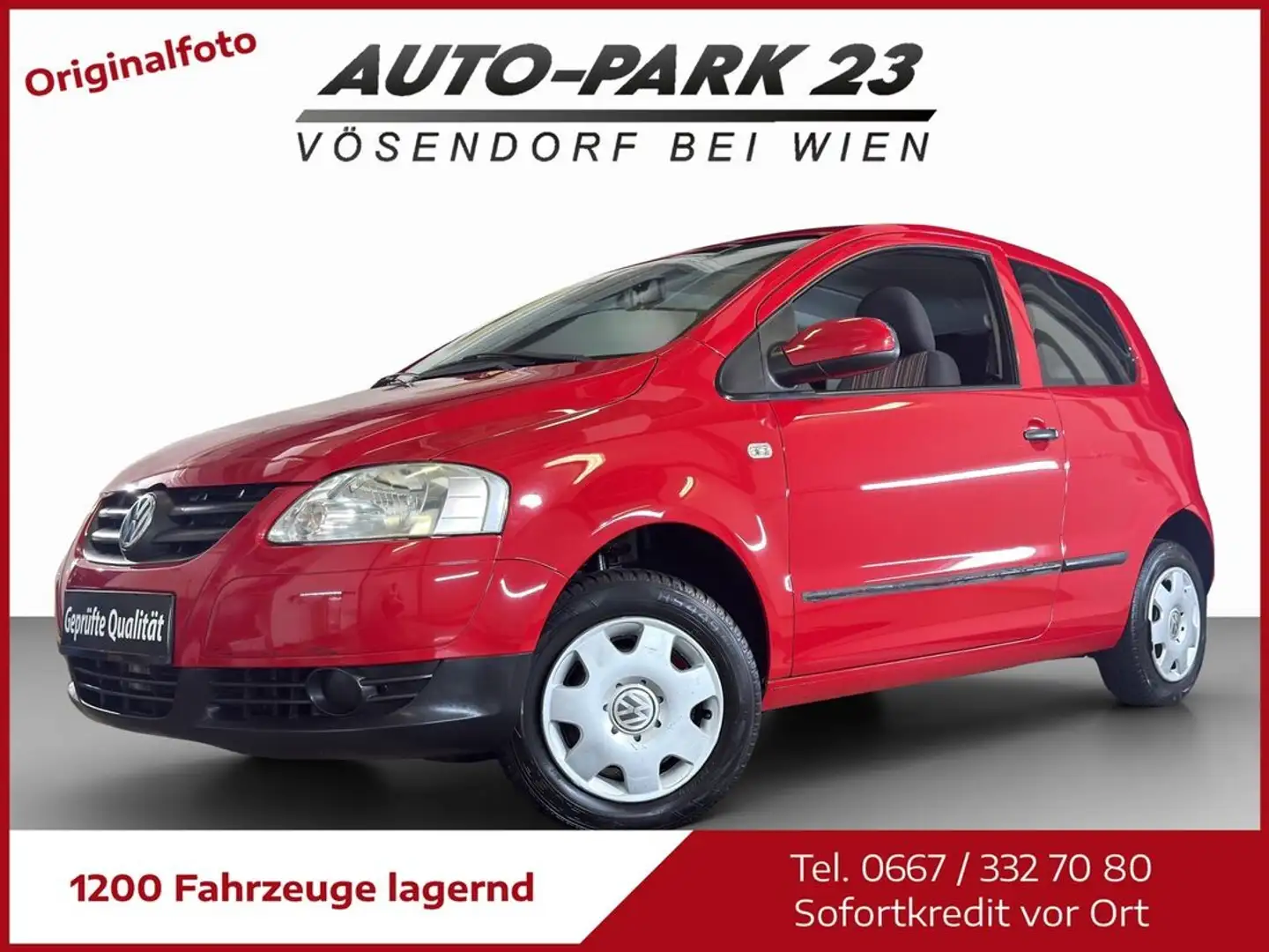 Volkswagen Fox 1,2*KLIMA*NUR 86.000KM*NEUES-PICKERL7/2027 Rot - 1