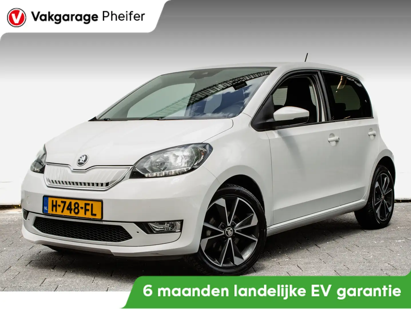 Skoda Citigo e-iV EV Style 36 kWh Stoelverwarming/ Climate cont Blanco - 1