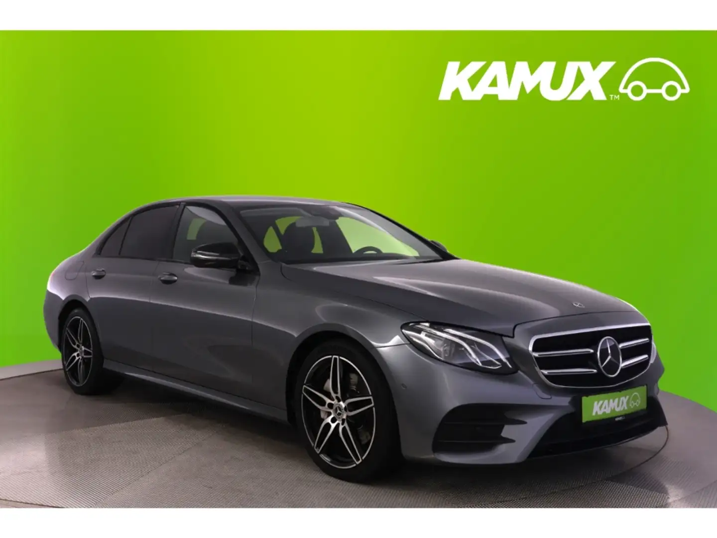 Mercedes-Benz E 220 d  9G-tronic AMG Line+LED+NAVI+VIRTUAL+PDC Gris - 1