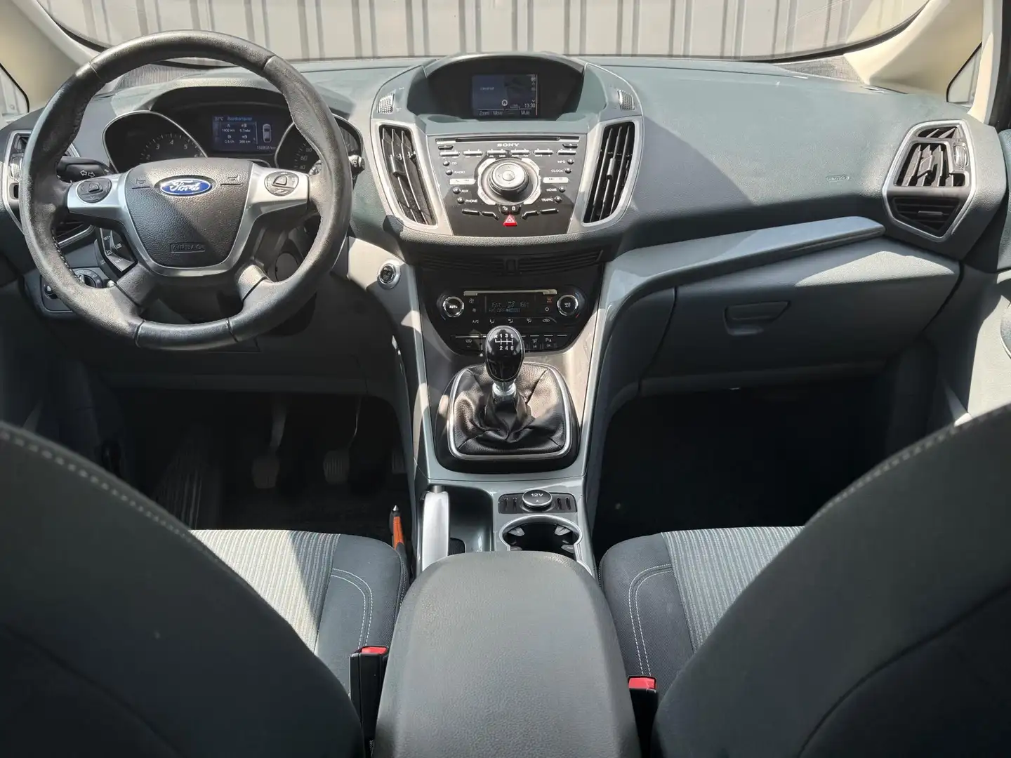 Ford C-Max 1.0 Edition Plus 2e Eigenaar,Trekhaak,Navi,Camera, Grijs - 2