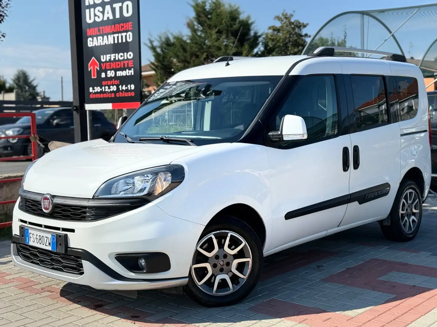Fiat Doblo Doblò 1.6 MJT 16V 120CV Trekking Bianco - 2