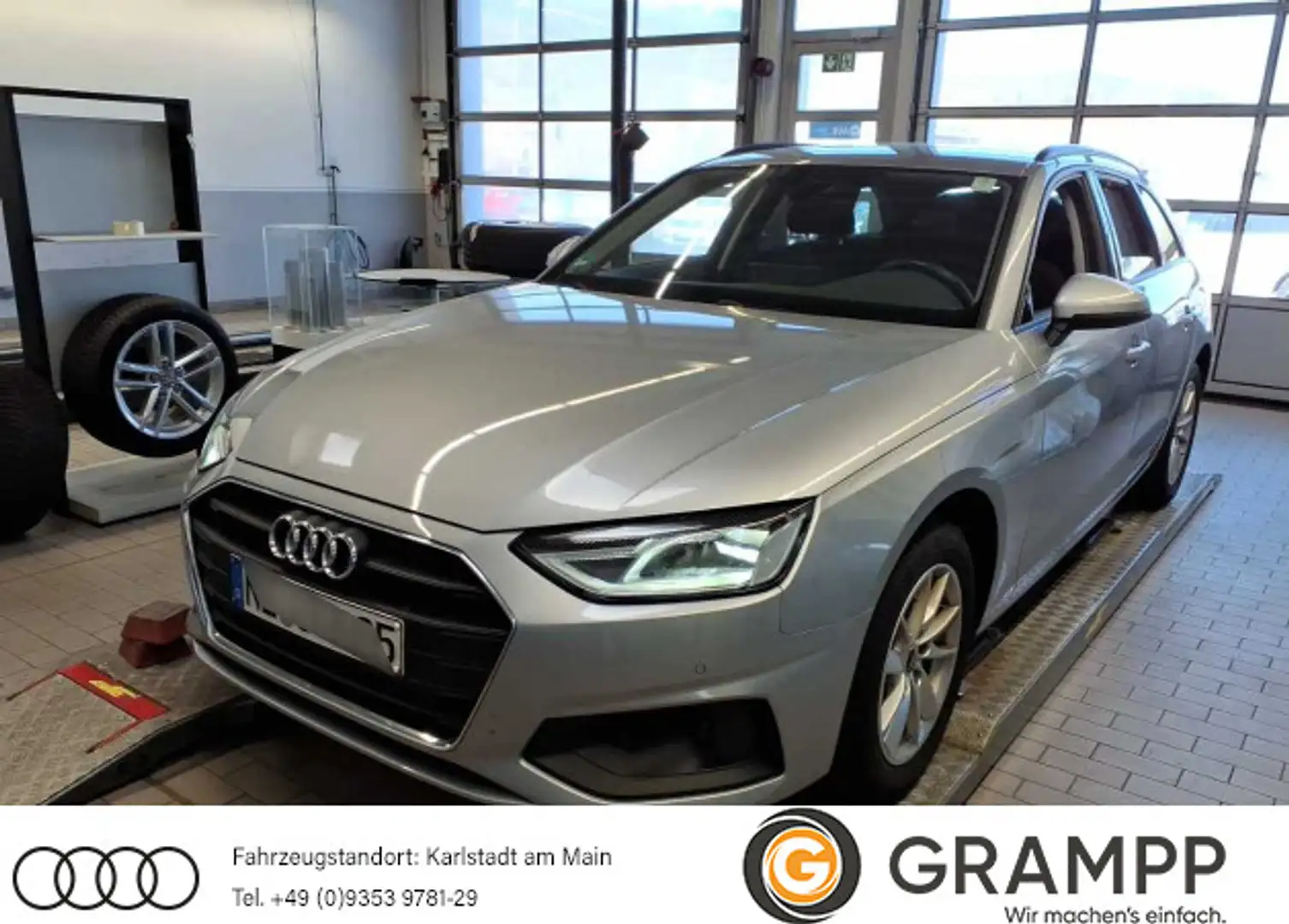 Audi A4 35 TDI S-tronic +AHK+KAMERA+LED+ASSISTS Silber - 1