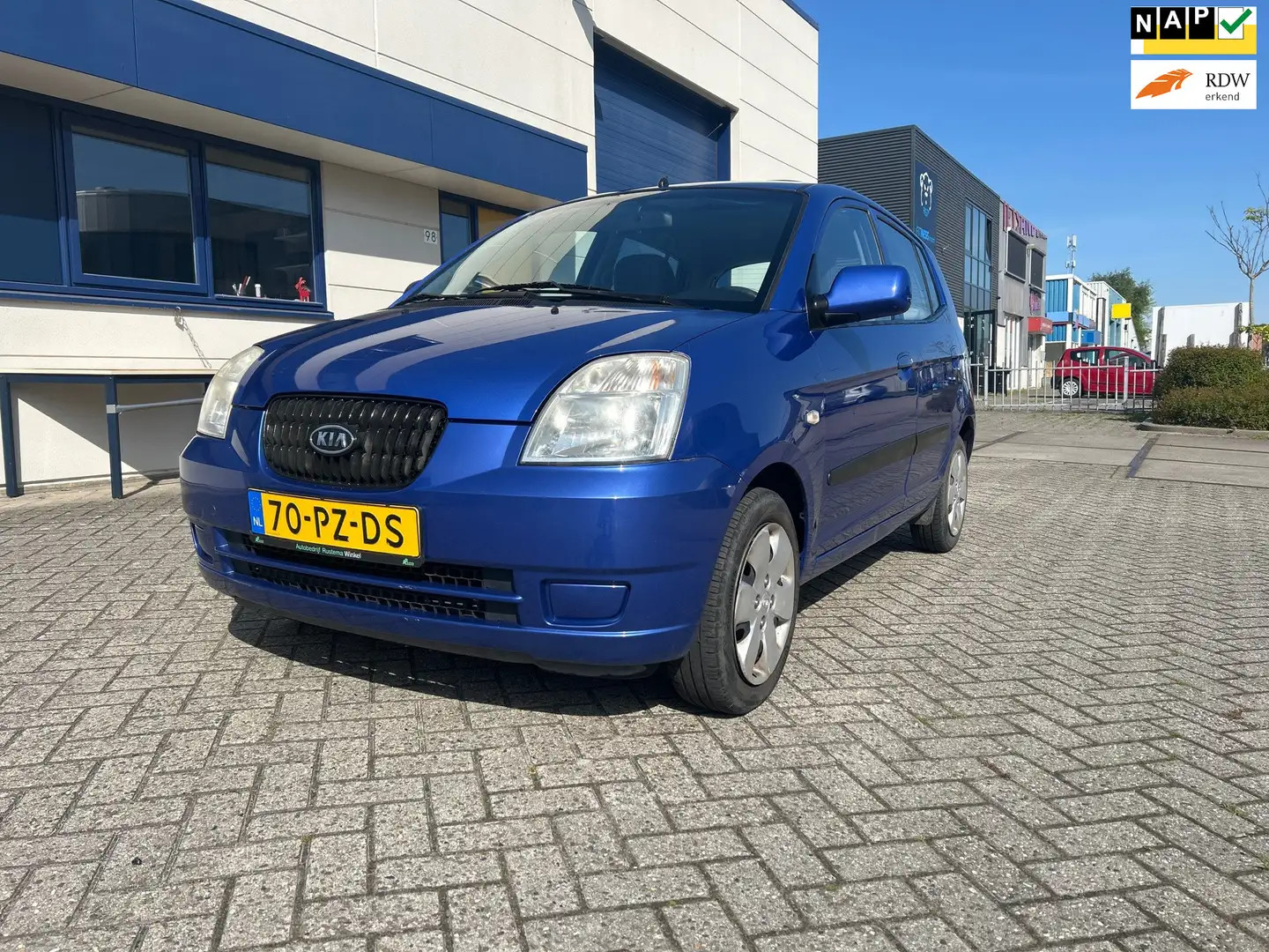 Kia Picanto 1.0 LXE 5DRS+NAP+PANORAMA DAK+KL BEURT Mavi - 1