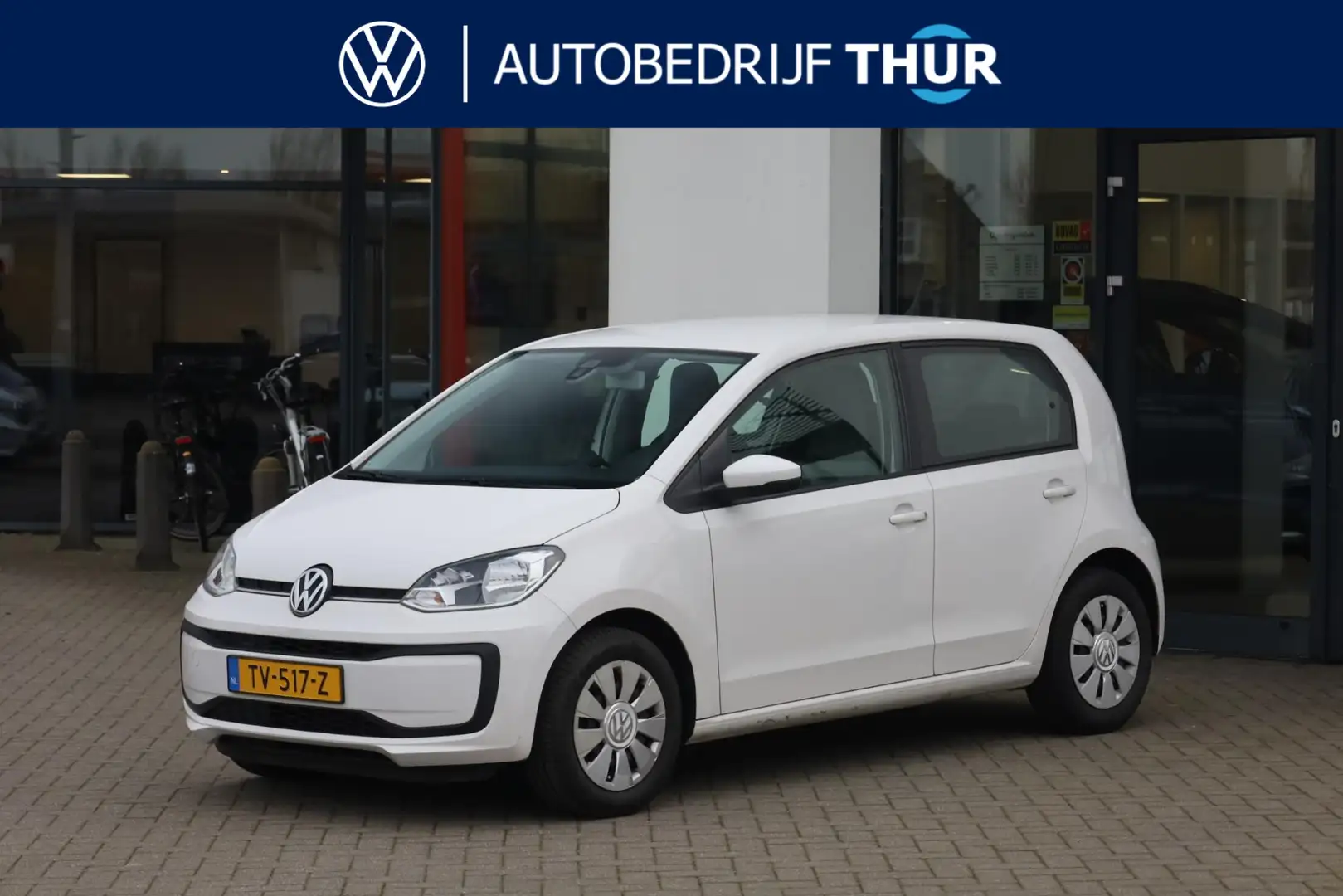 Volkswagen up! 1.0 BMT move up! 60PK / 44kW, Achteruitrijcamera, Weiß - 1
