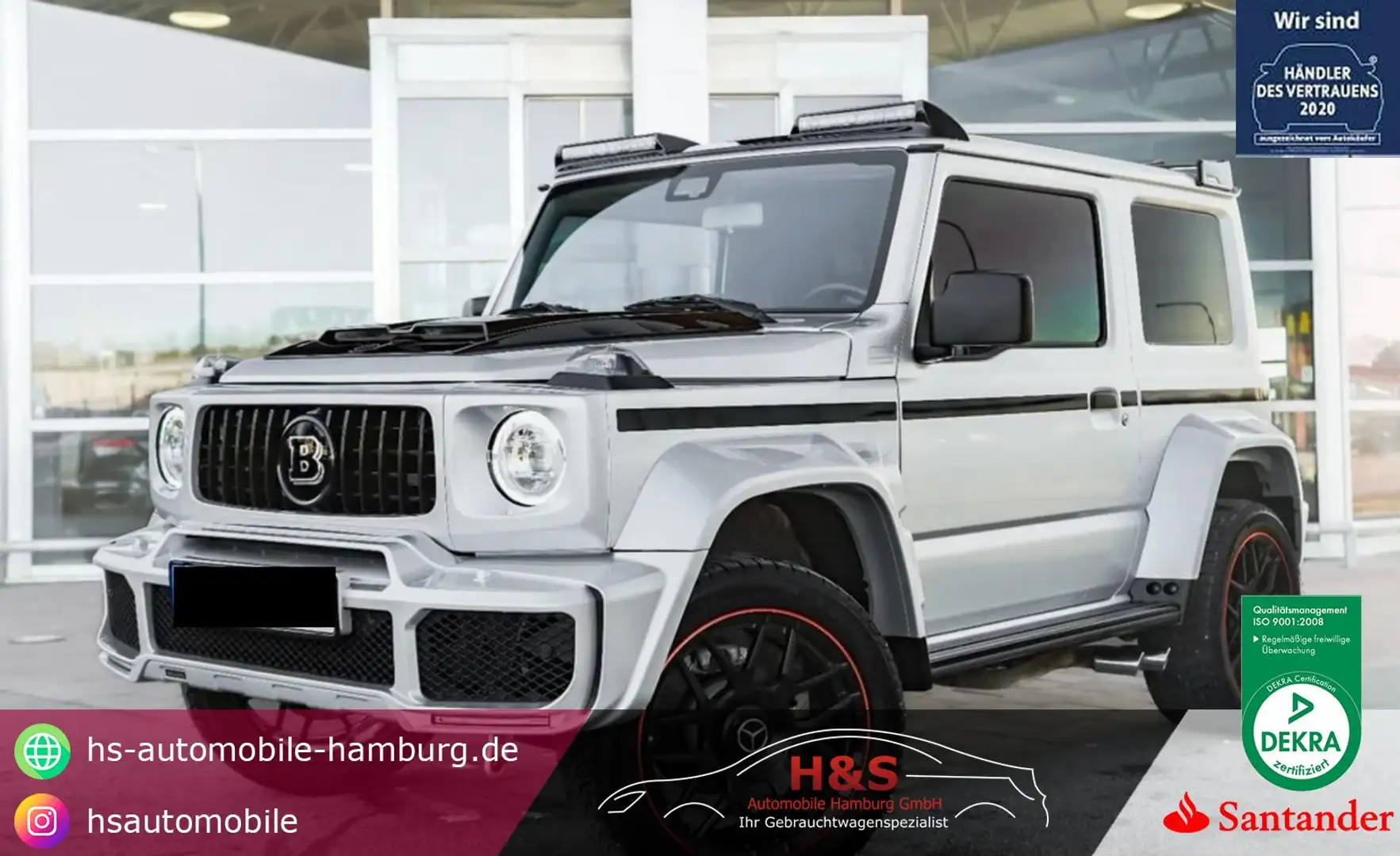 Suzuki Jimny Comfort G63 AMG BRABUS Argent - 1