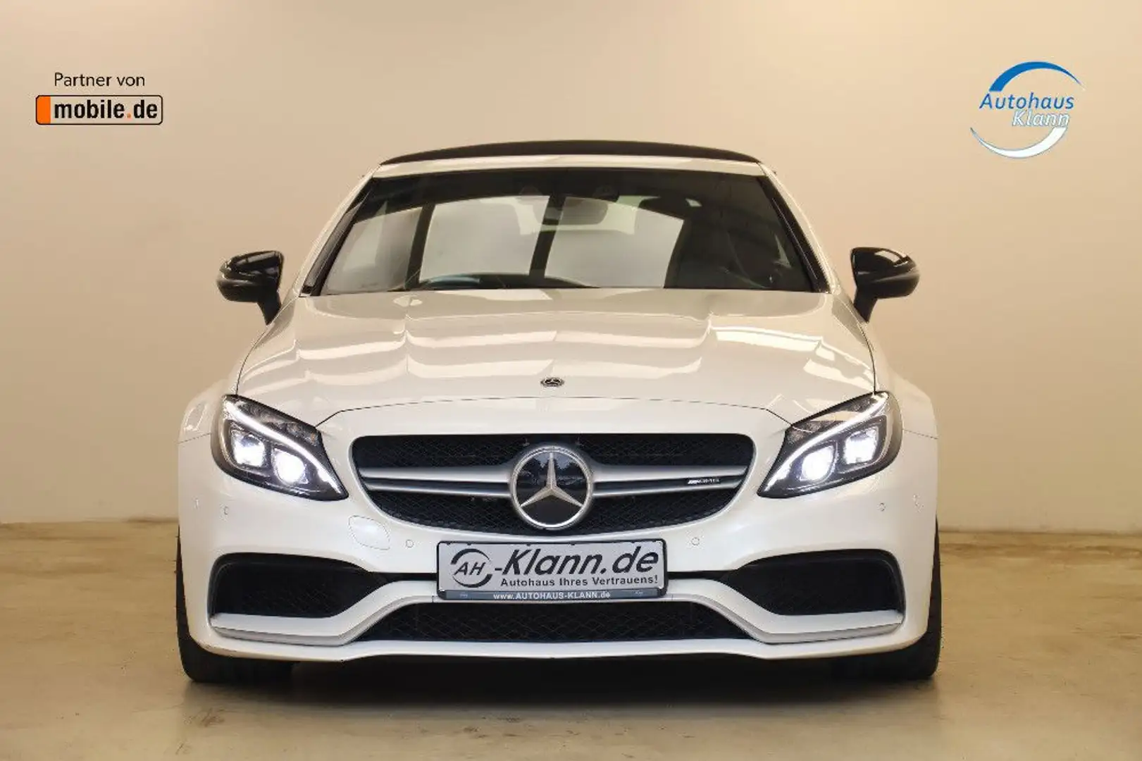 Mercedes-Benz C 63 AMG 476PS Cabrio Burmester Memory PAGA Weiß - 2