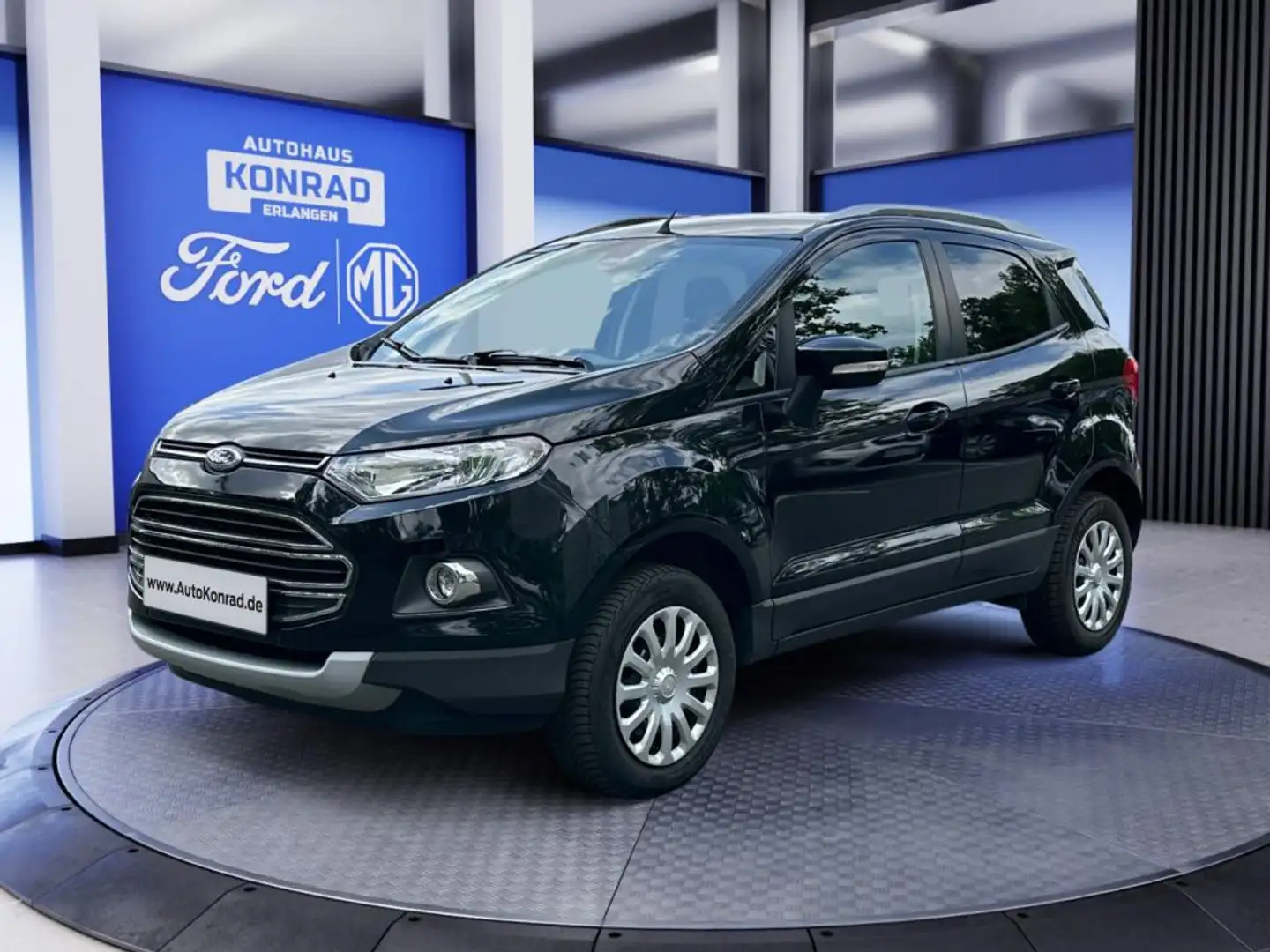 Ford EcoSport 1.0 EcoBoost TITANIUM Zwart - 1