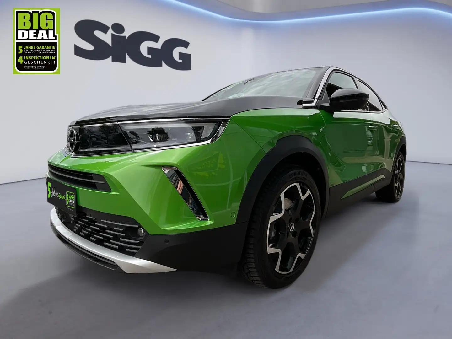 Opel Mokka-E Mokka e Ultimate inkl Wallbox Batteriezertifikat Grün - 2