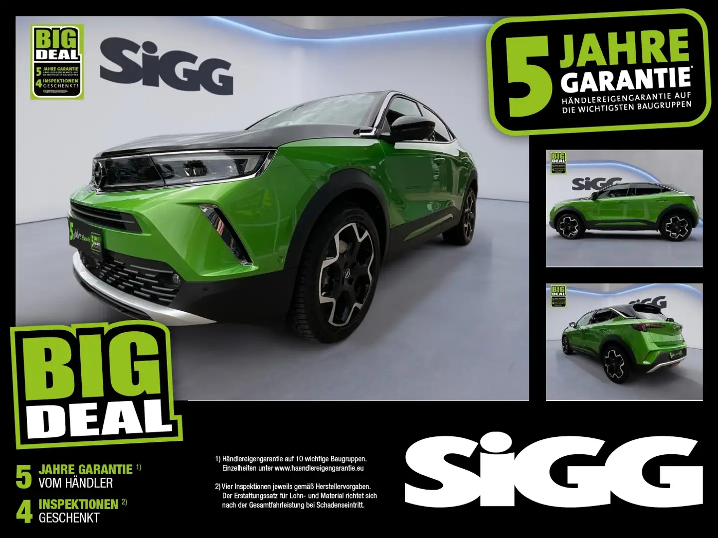 Opel Mokka-E Mokka e Ultimate inkl Wallbox Batteriezertifikat Grün - 1